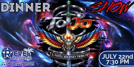 Dinner Show with Journey & Toto Tribute - ToJo