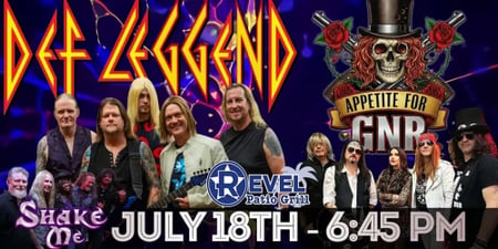 Def Leppard Trib. - Def Leggend & GNR Trib. - Appetite for GNR &