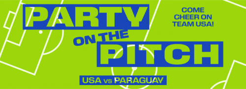 Party on The Pitch: USA vs Paraguay