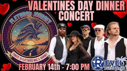 Valentines Dinner Concert with Fleetwood Journey - Fleetwood & J