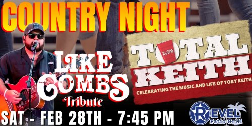 Luke Combs Tribute - Like Combs & Toby Keith Tribute - Totally K
