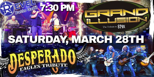 Eagles Tribute - Desperado & Styx Tribute - Grand Illusion