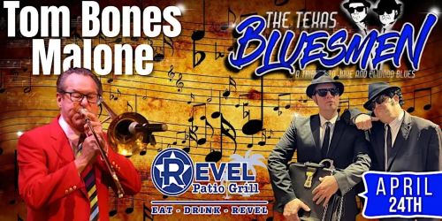 Tom Bones Malone with Blues Brother Trib. Texas Bluesmen & Divis
