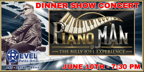 Dinner Show with Billy Joel Tribute - Piano Man!