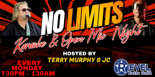 NO LIMITS Karaoke & Open Mic Night!