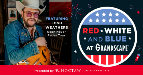 Grandscape Red, White, and Blue & Fireworks