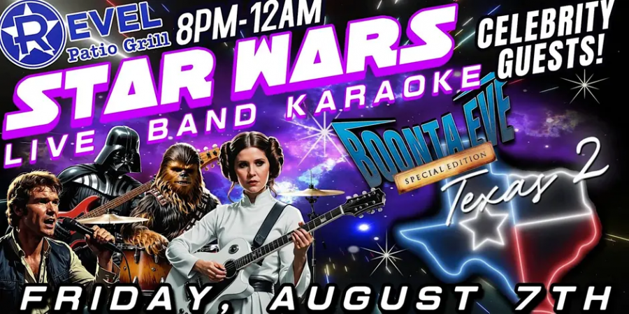 Boonta Eve with Star Wars Live Band Karaoke at The Revel! (Ticke