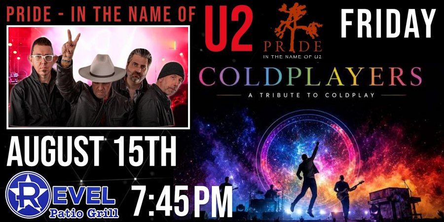 U2 Tribute - Pride In The Name of U2 & Coldplay Tribute - Coldpl