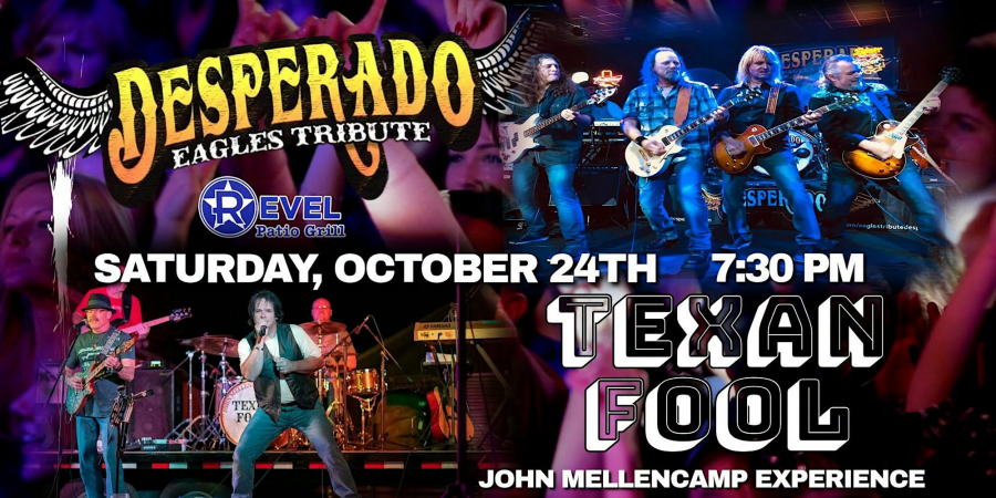 Eagles Tribute - Desperado & John Cougar Mellencamp Tribute - Texan Fool