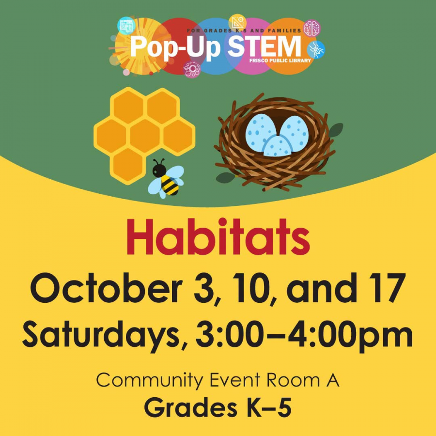 Pop Up STEM: Habitats