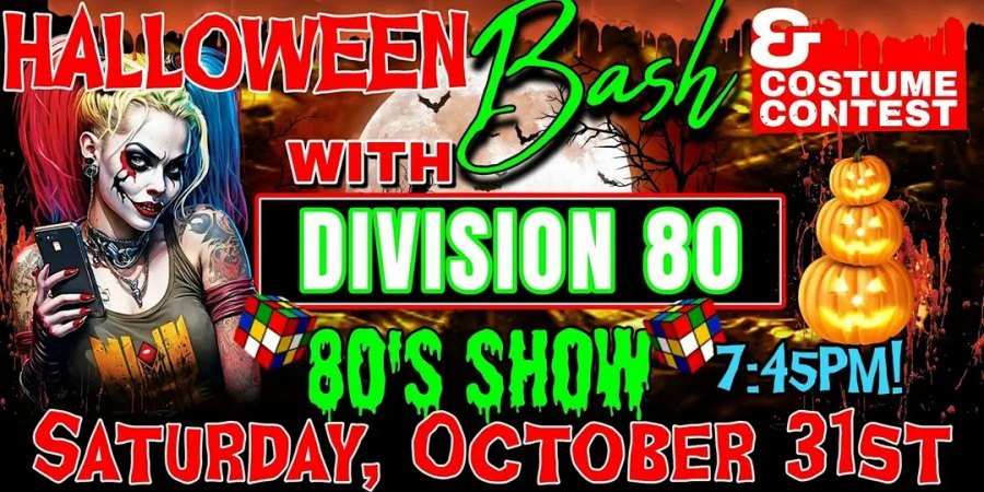 Halloween Party with Division 80 - The Ultimate Halloween Bash