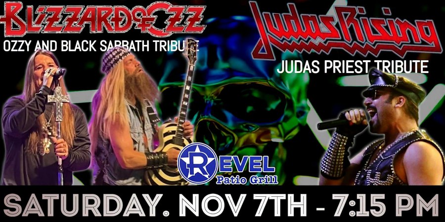 Ozzy Tribute - Blizzard of Oz & Judas Priest Tribute - Judas Ris