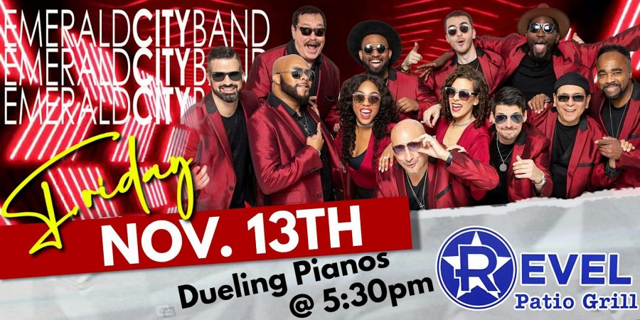 Emerald City Band & Dueling Pianos at The Revel!